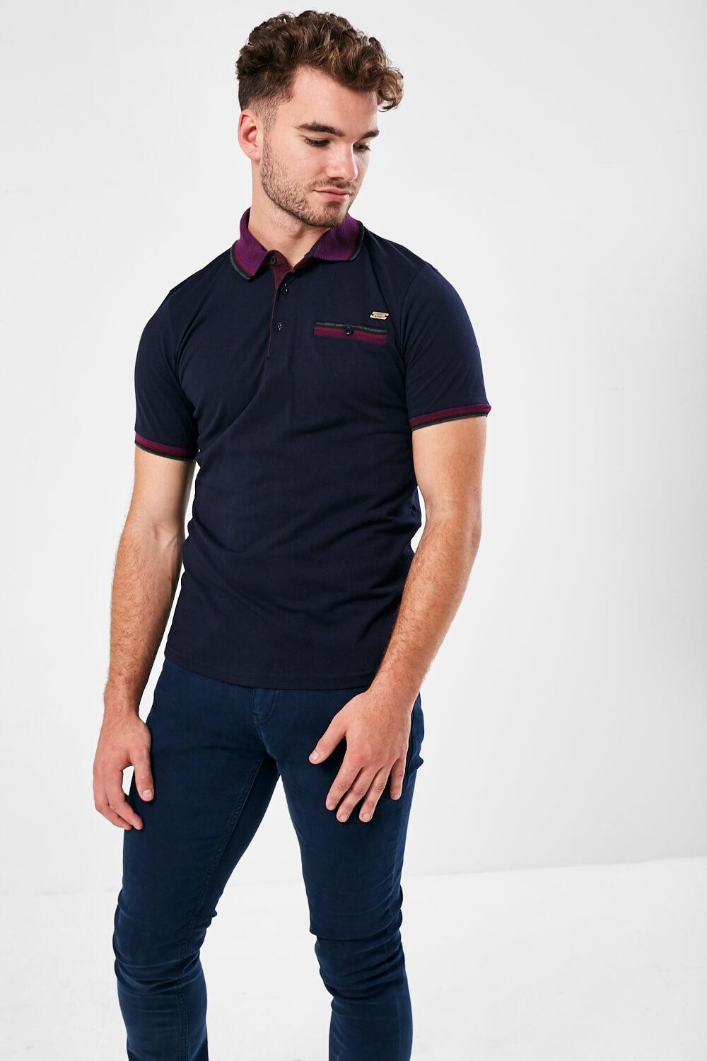 LLOYD NAVY POLO | Gasoline.ie Irish owned online clothing store for men ...