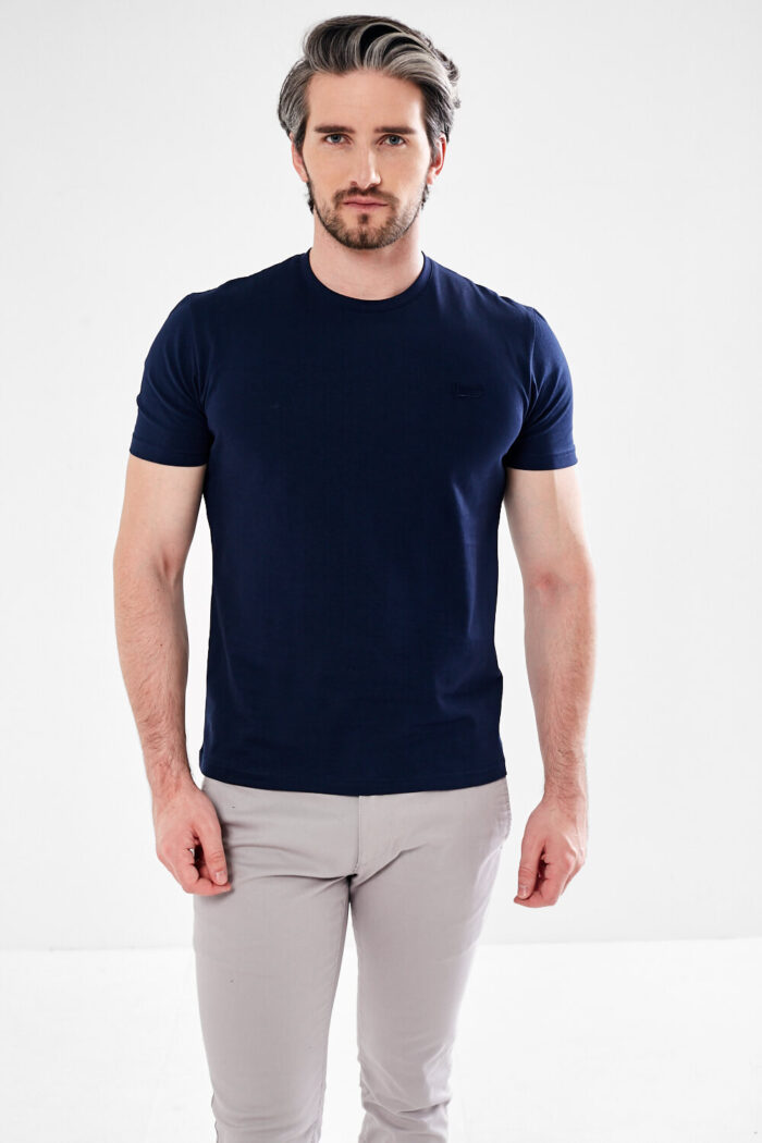 navy plain tee shirt