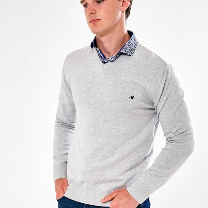 mineral v neck jumper