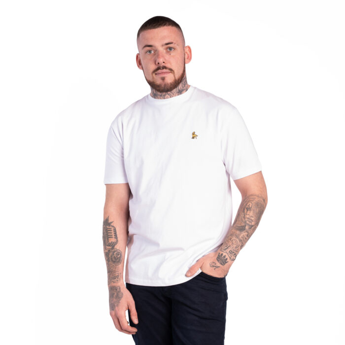 rous stretch white tee