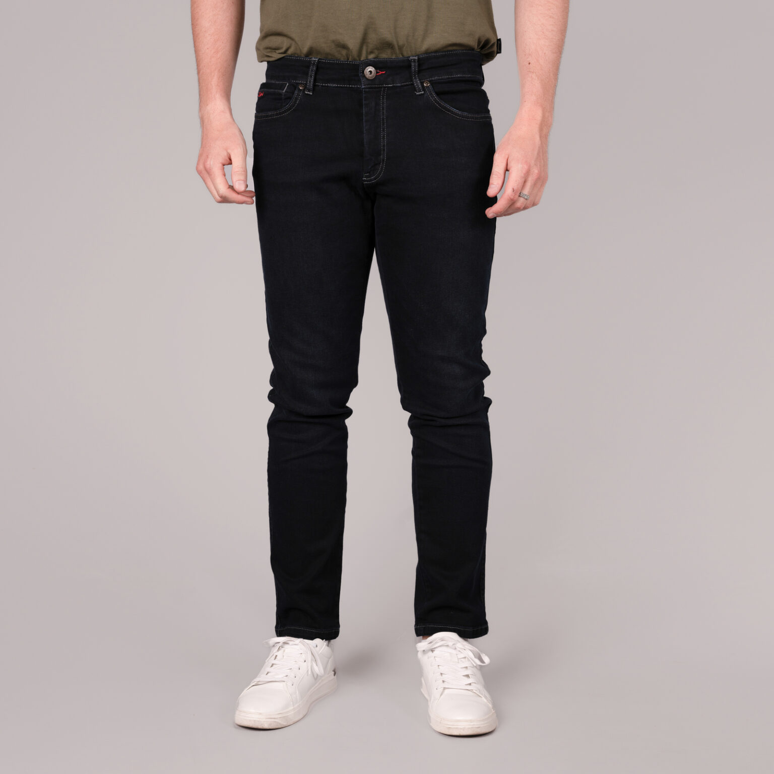Parker Reg Fit Jeans - Blue Black