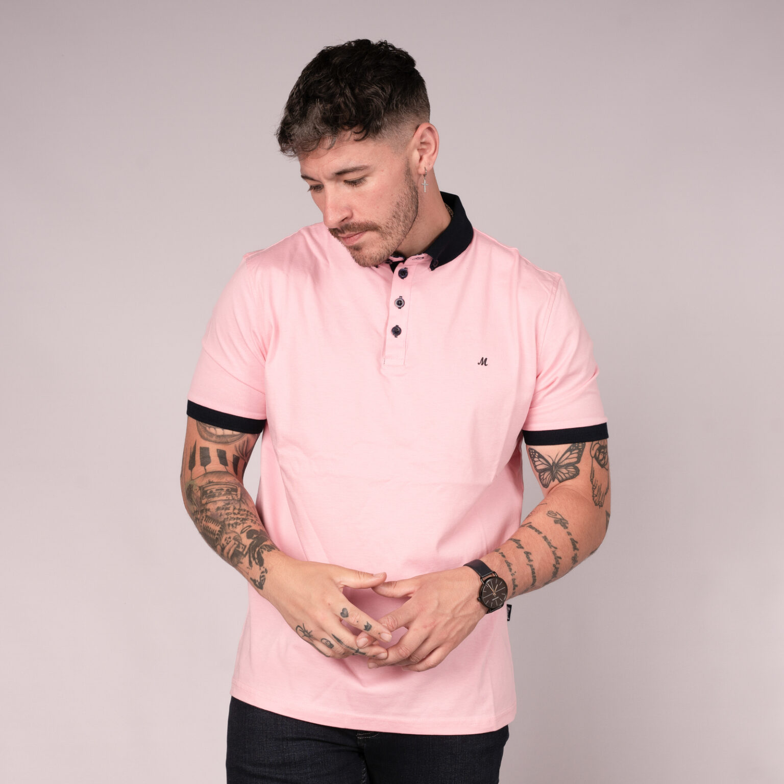 Princess 3 Polo - Pale Pink