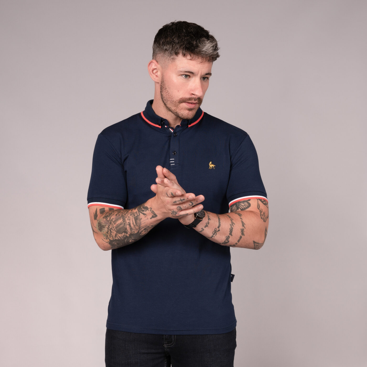 Maraca Stretch Polo - Navy
