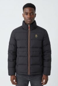 mens quilted winter jacket - Luke 1977 Mallard Black