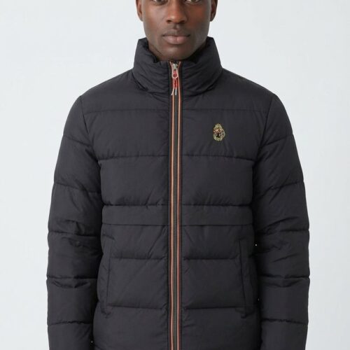 mens quilted winter jacket - Luke 1977 Mallard Black