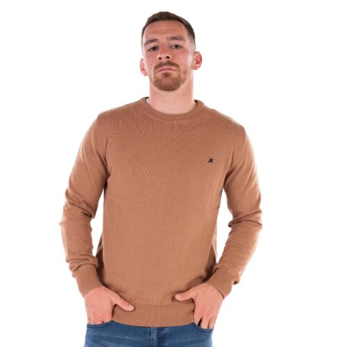Men's Biscuit Crew Neck Knit - Ariana