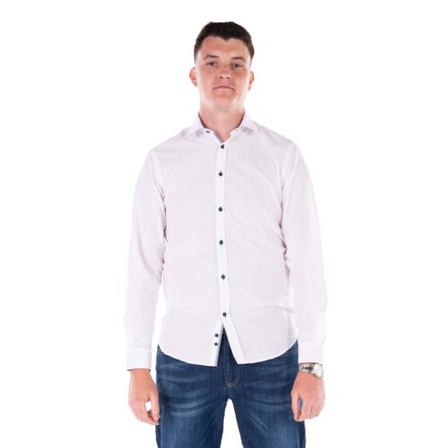 Men's long sleeve shirt rhodes white