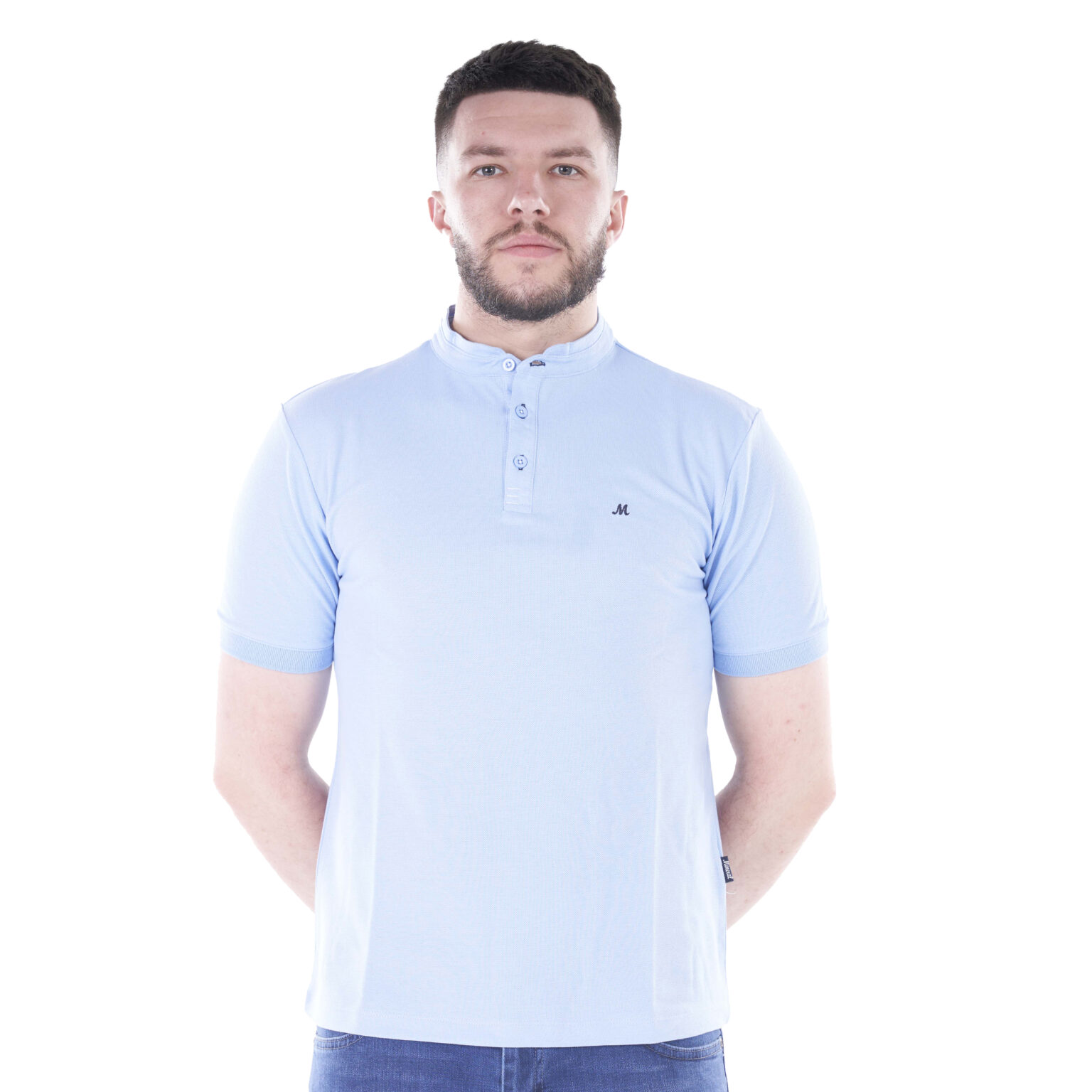 Field Grandad T-Shirt - Sky