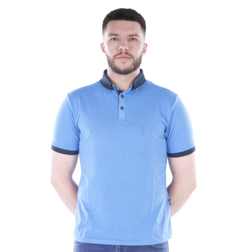 men's blue polo shirt - princess