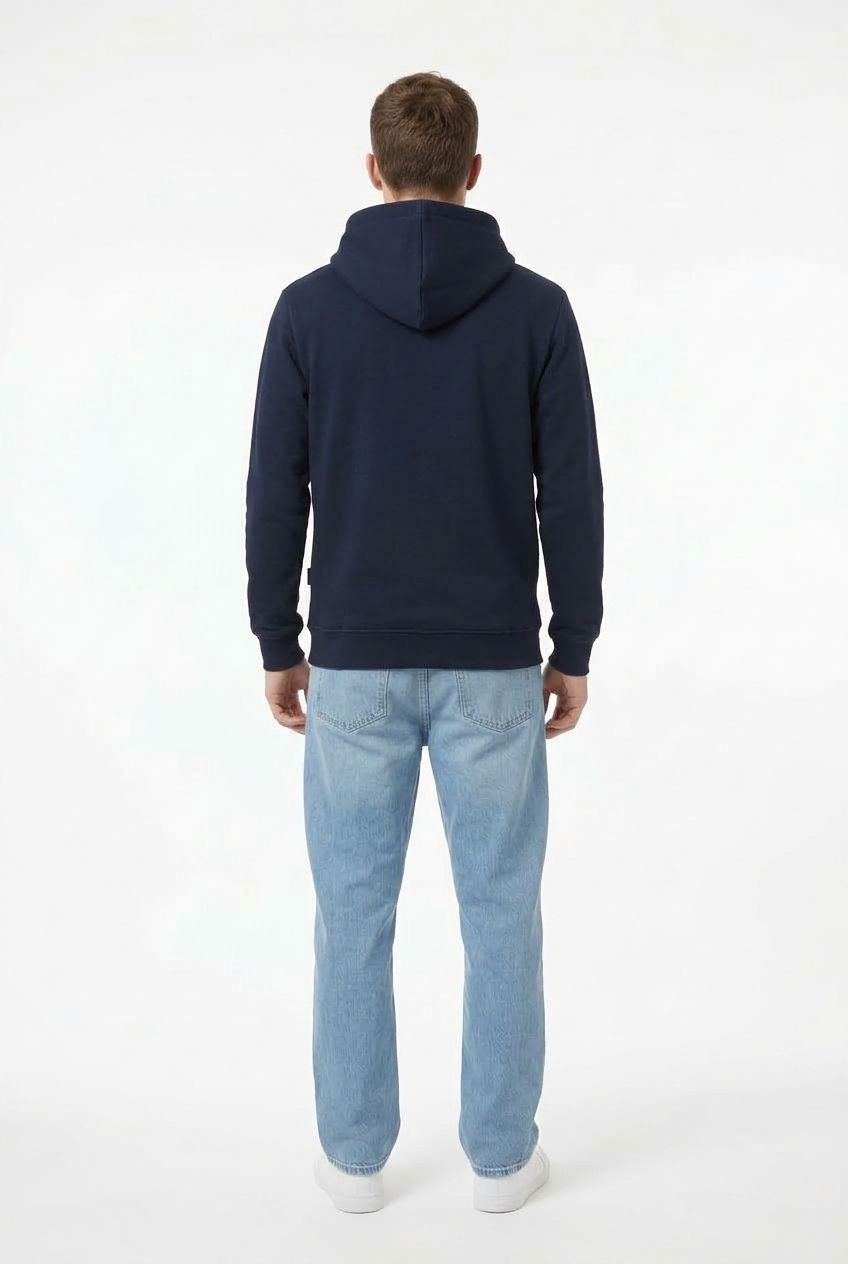 Colorado Overhead Cotton Hood Navy - Image 2