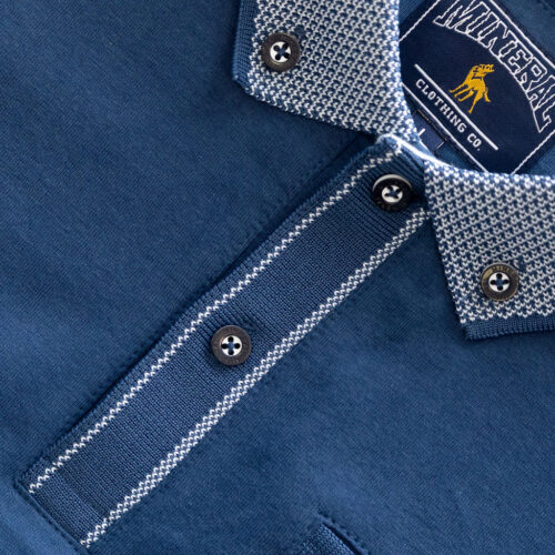 Matty Jersey Polo Dark Denim