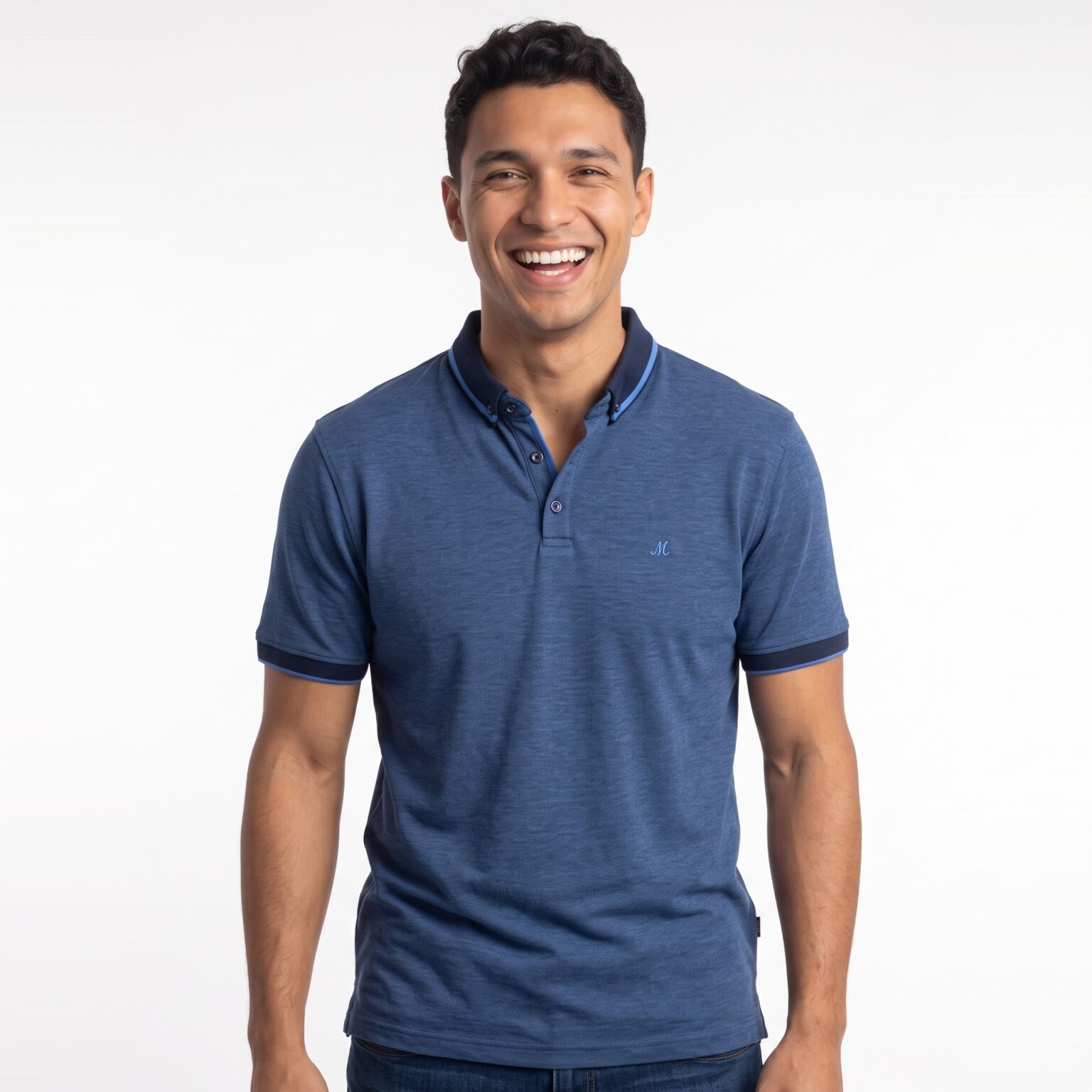 Mineral Men's Blue Polo