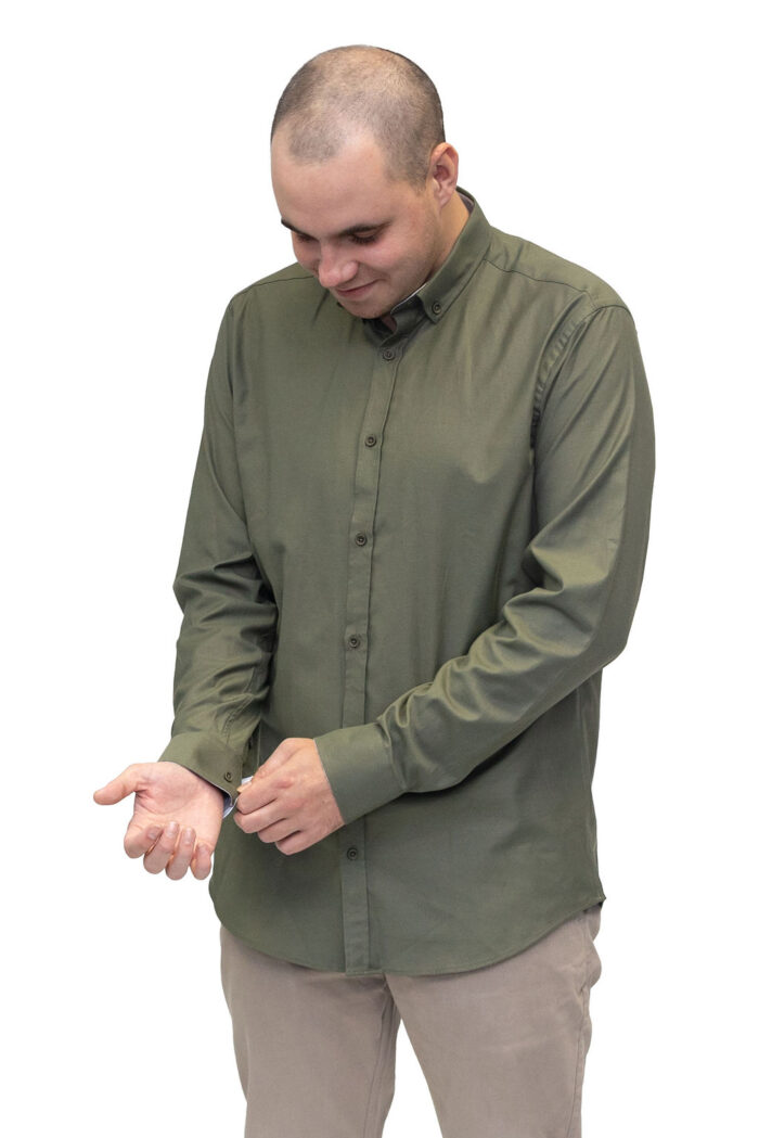 Click Green LS Shirt - Image 2