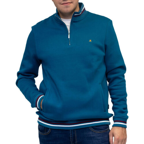 Toprak Quarter Zip Fleece - Teal