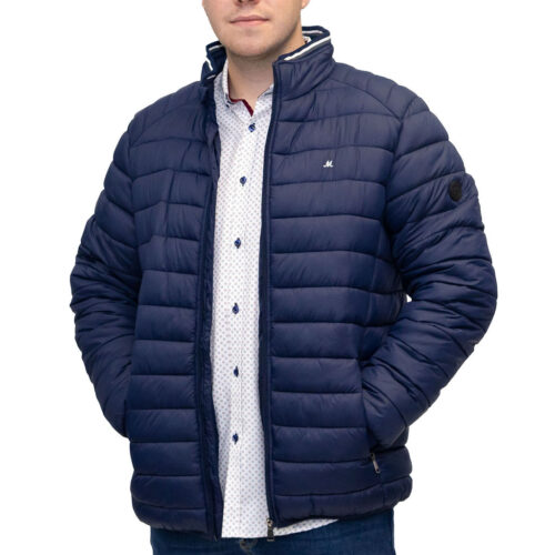 Coach Ocean Blue Padded Bubble Jacket