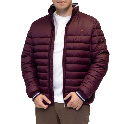 Coach Wine Padded Bubble Jacket