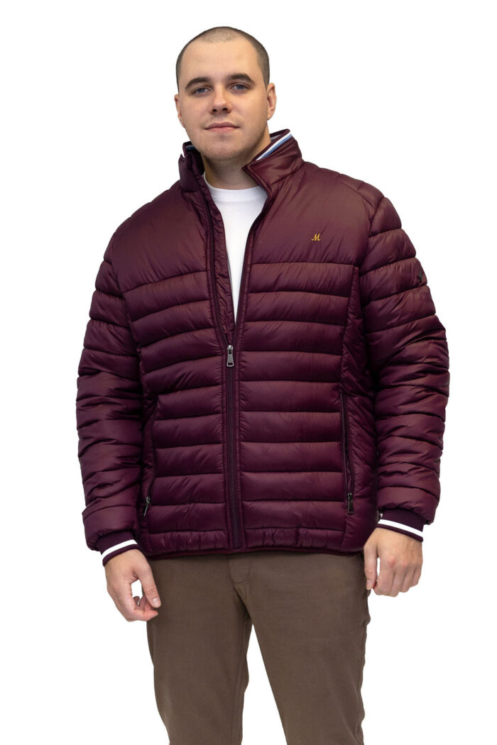 Coach Wine Padded Bubble Jacket - Image 2