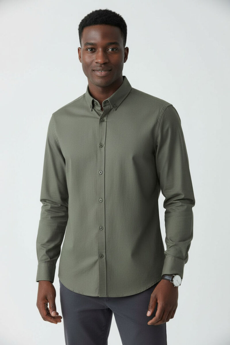 button down long sleeve shirt