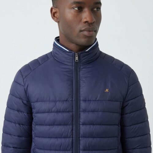 Coach Padded Bubble Jacket - Ocean Blue