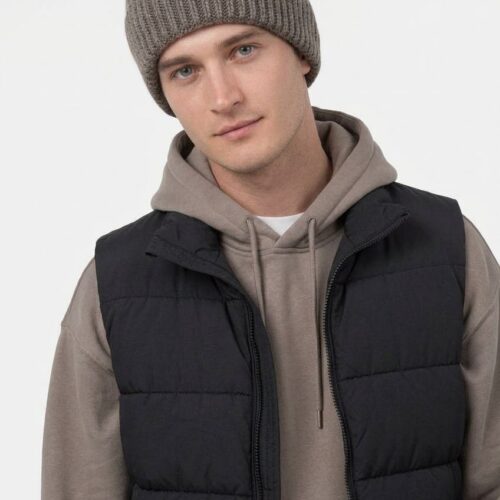unisex knit beanie hate in sage Mineral Hiker