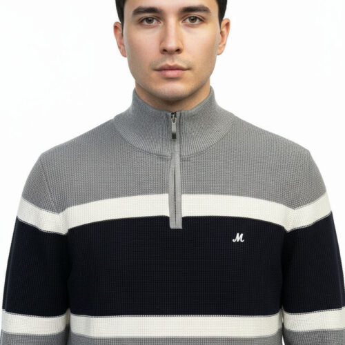 Clint Quarter-Zip Pullover Sweater