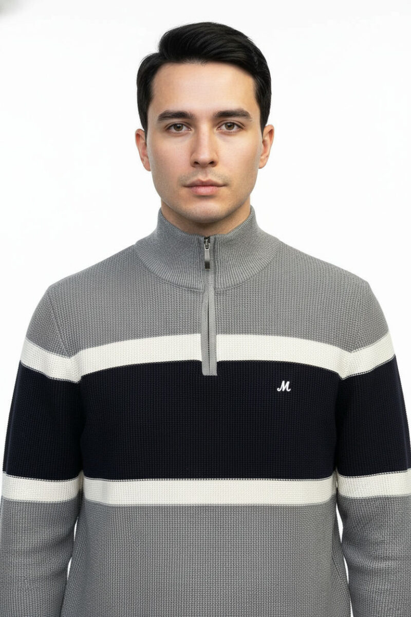 Clint Quarter-Zip Pullover Sweater