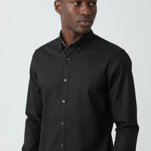 click long sleeve black full