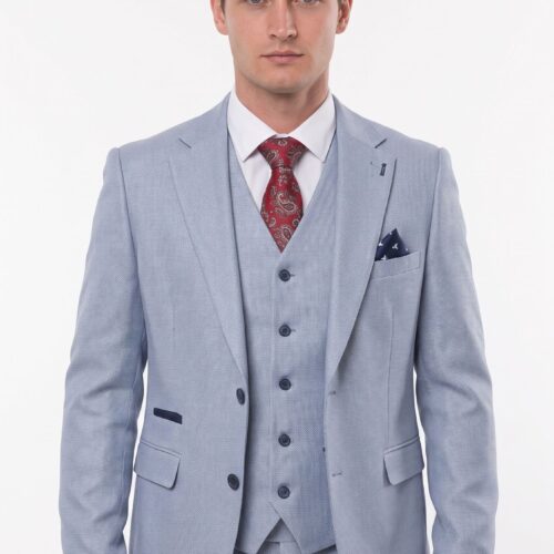 mens blue tailored blazer fratelli uniti 1024 front