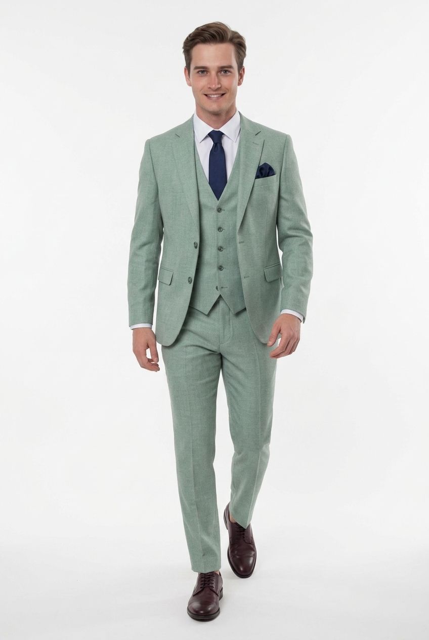 Fratelli Uniti Sage Trousers - Image 2