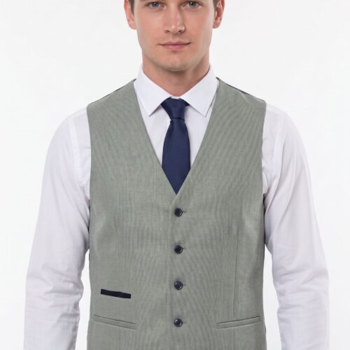 mens dusty green waistcoat fratelli uniti 1024 front