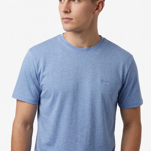Glock Crew Neck T-Shirt - Airy Blue