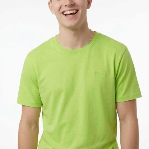 Men's Lime Crew Nec T-Shirt - Glock