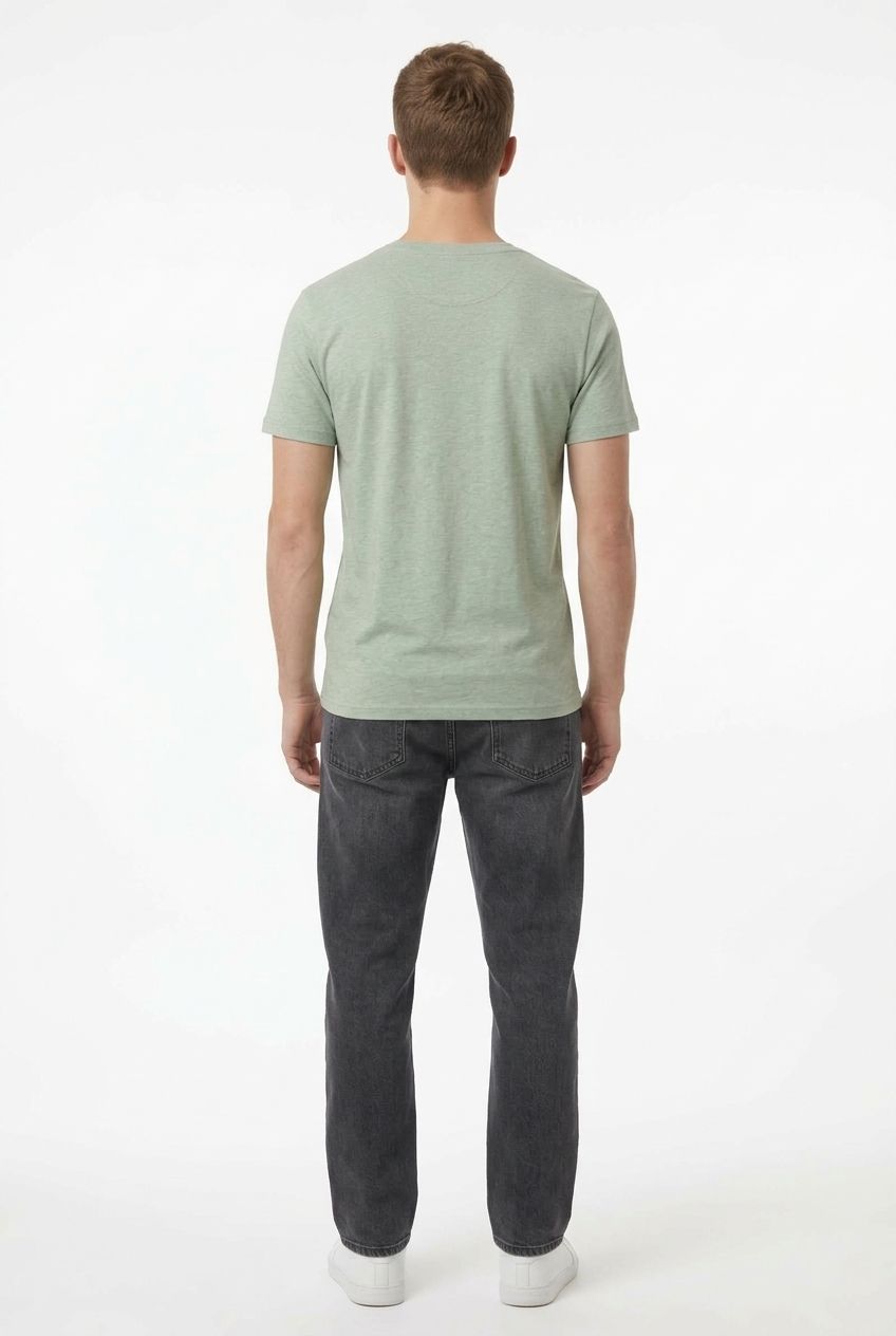 Glock Crew Neck T-Shirt - Sage - Image 3