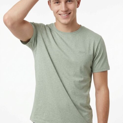 Mens Sage Crew Neck T-Shirt - Glock