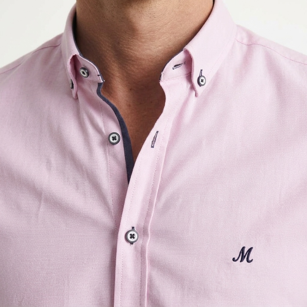 Lolland Oxford Shirt - Pink - Image 4