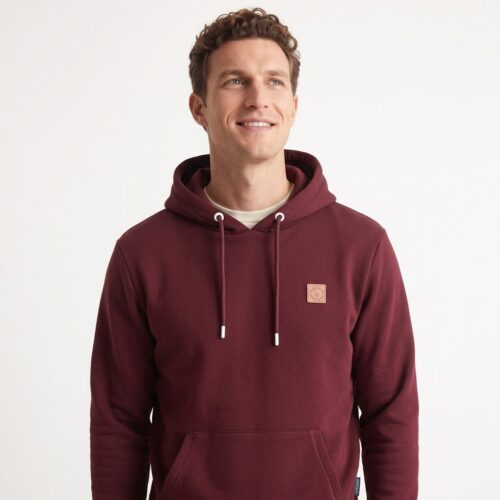 Men's Dark Burgundy Hoodie - Colorado
